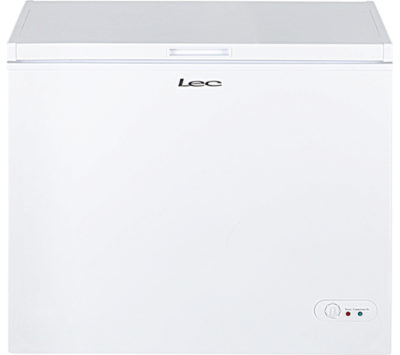 LEC CF200L Chest Freezer - White LEC CF200L Chest Freezer - White